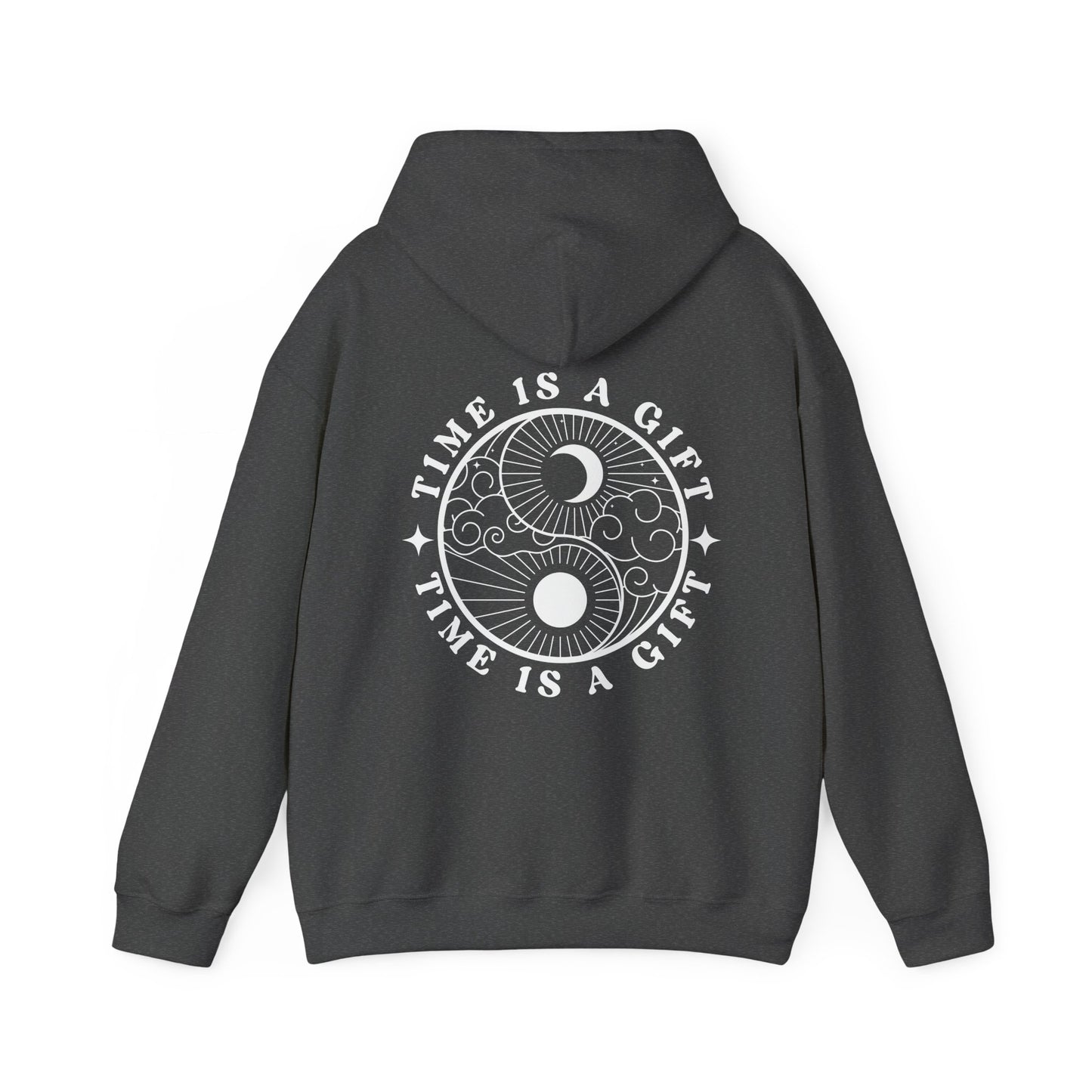 Time Is A Gift | Front & Back Hoodie