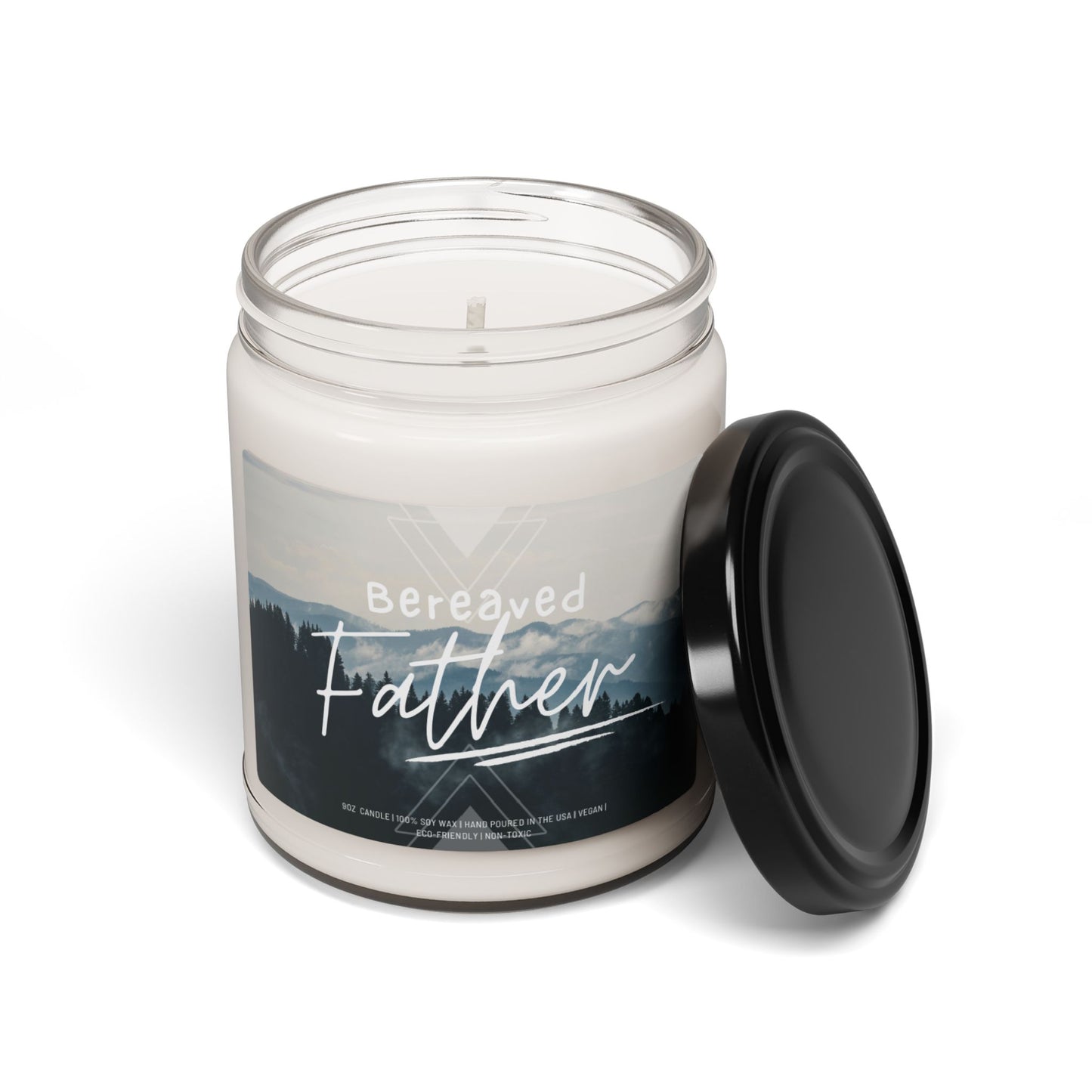 Bereaved Father | 9 oz Scented Soy Candle