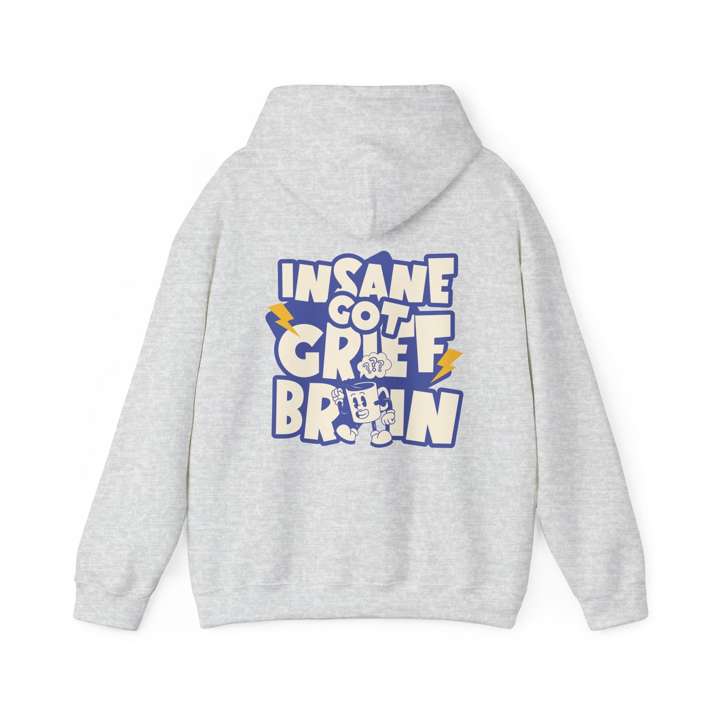 Grief Brain (Blue Text) |  Hoodie