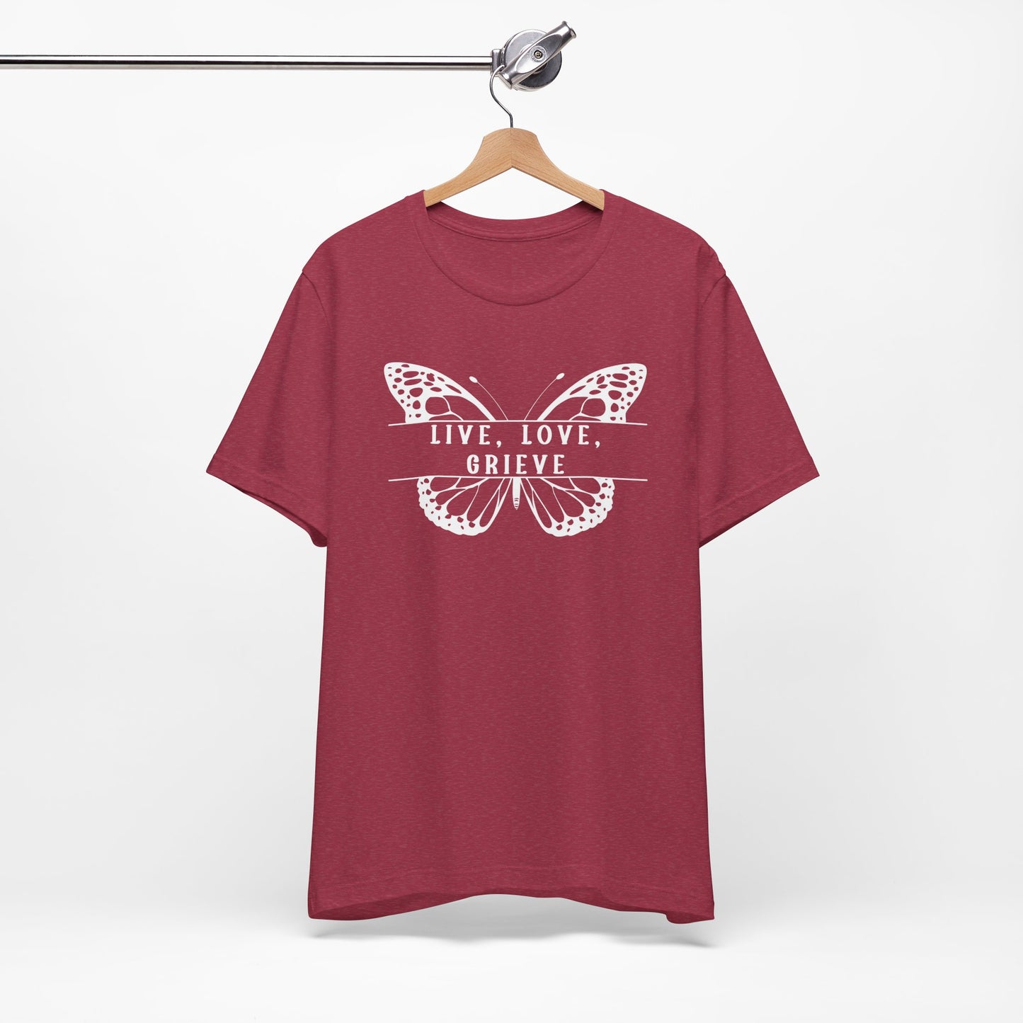 Live Love Grieve Butterfly | T Shirt