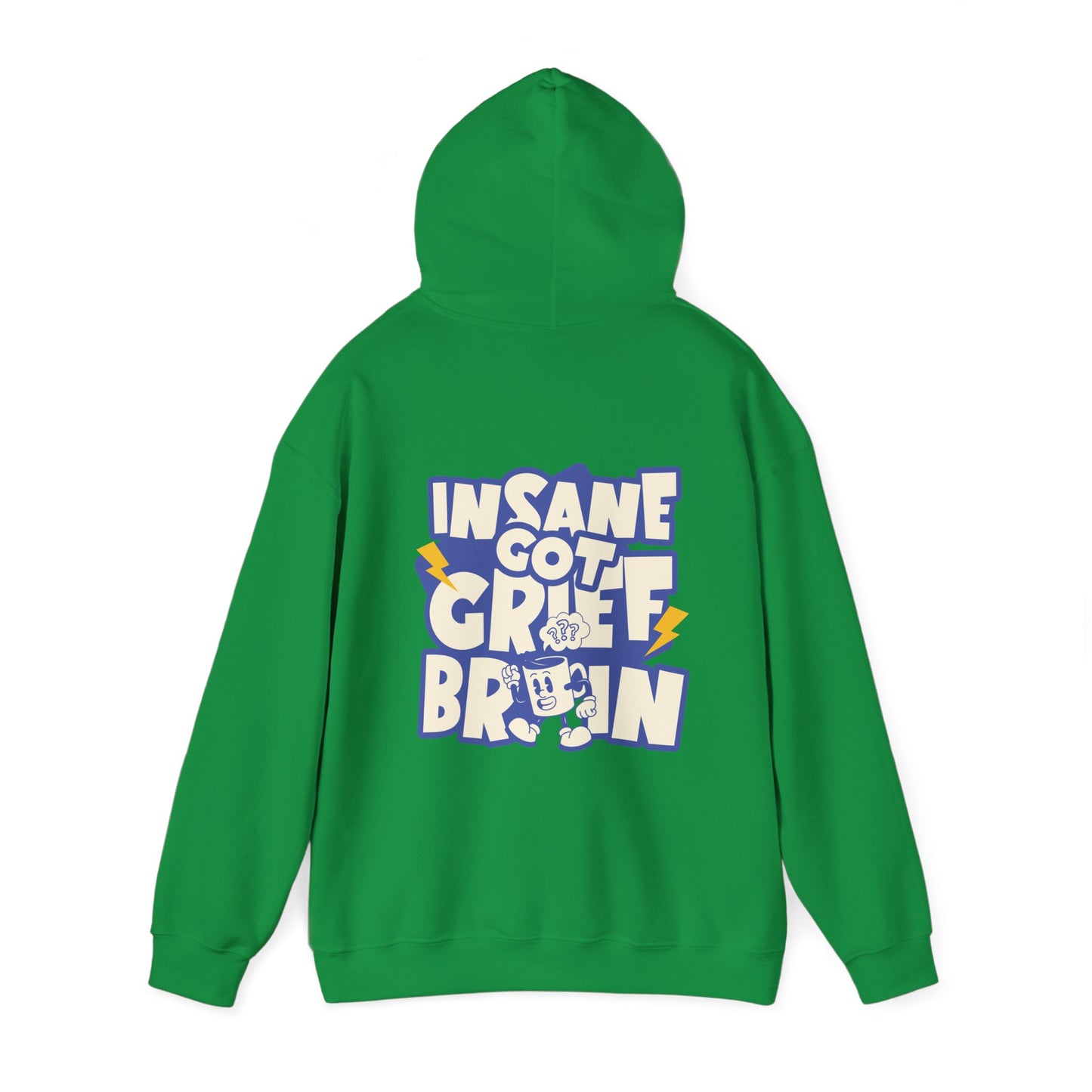 Grief Brain (Blue Text) |  Hoodie