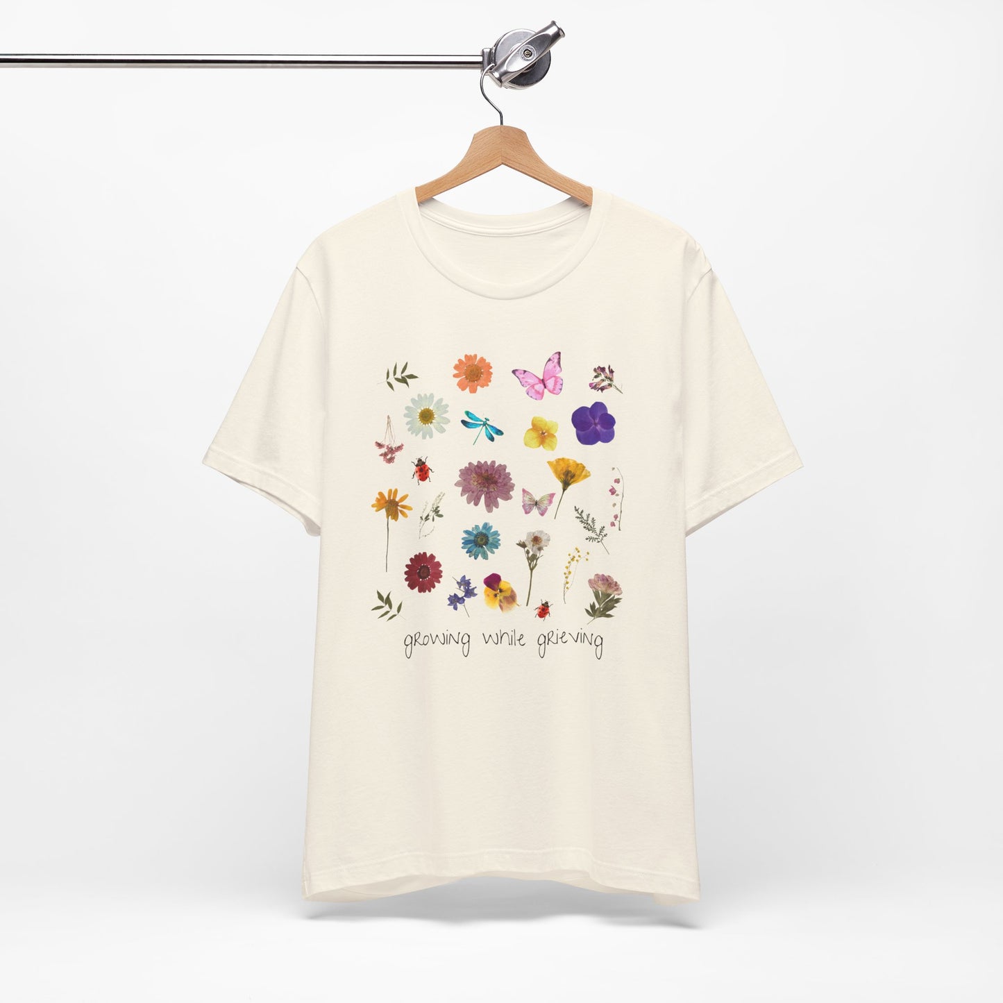 Growing While Grieving Botanical | T Shirt