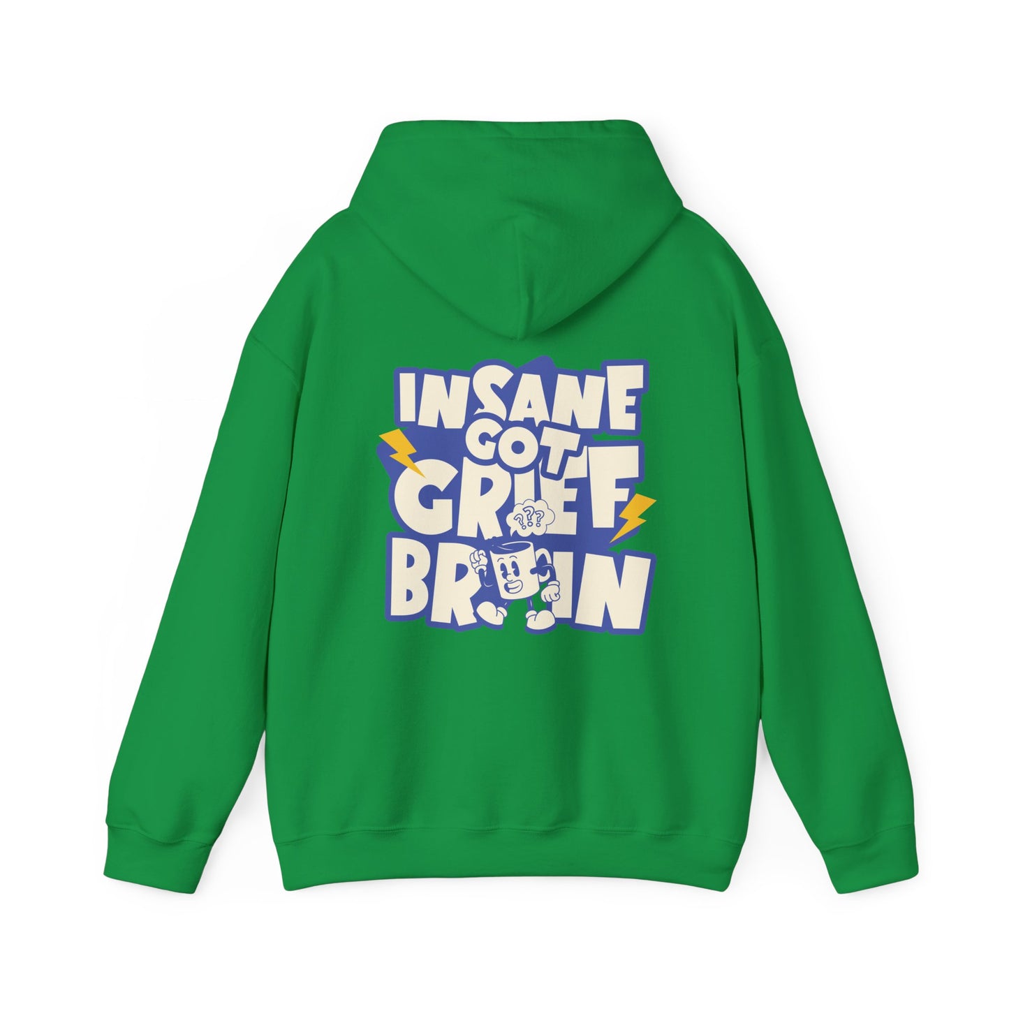 Grief Brain (Blue Text) |  Hoodie