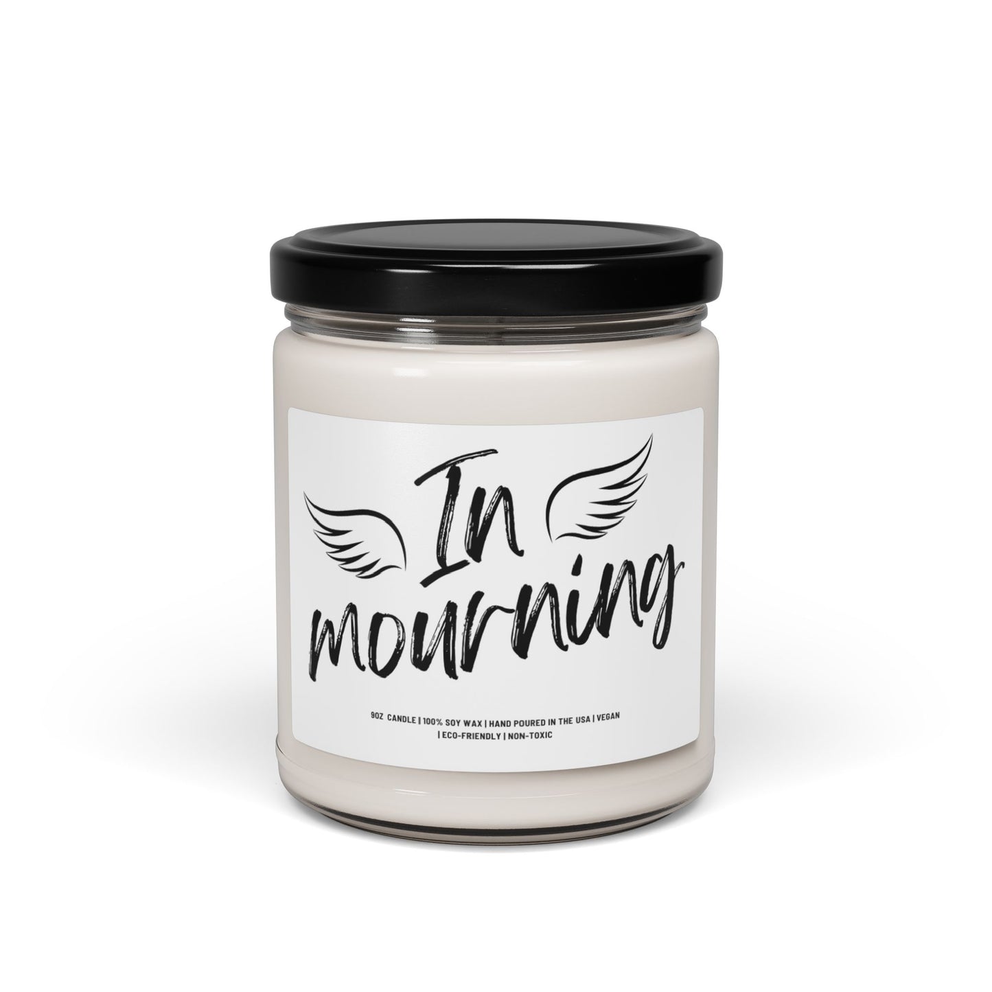 In Mourning | 9 oz Scented Soy Candle