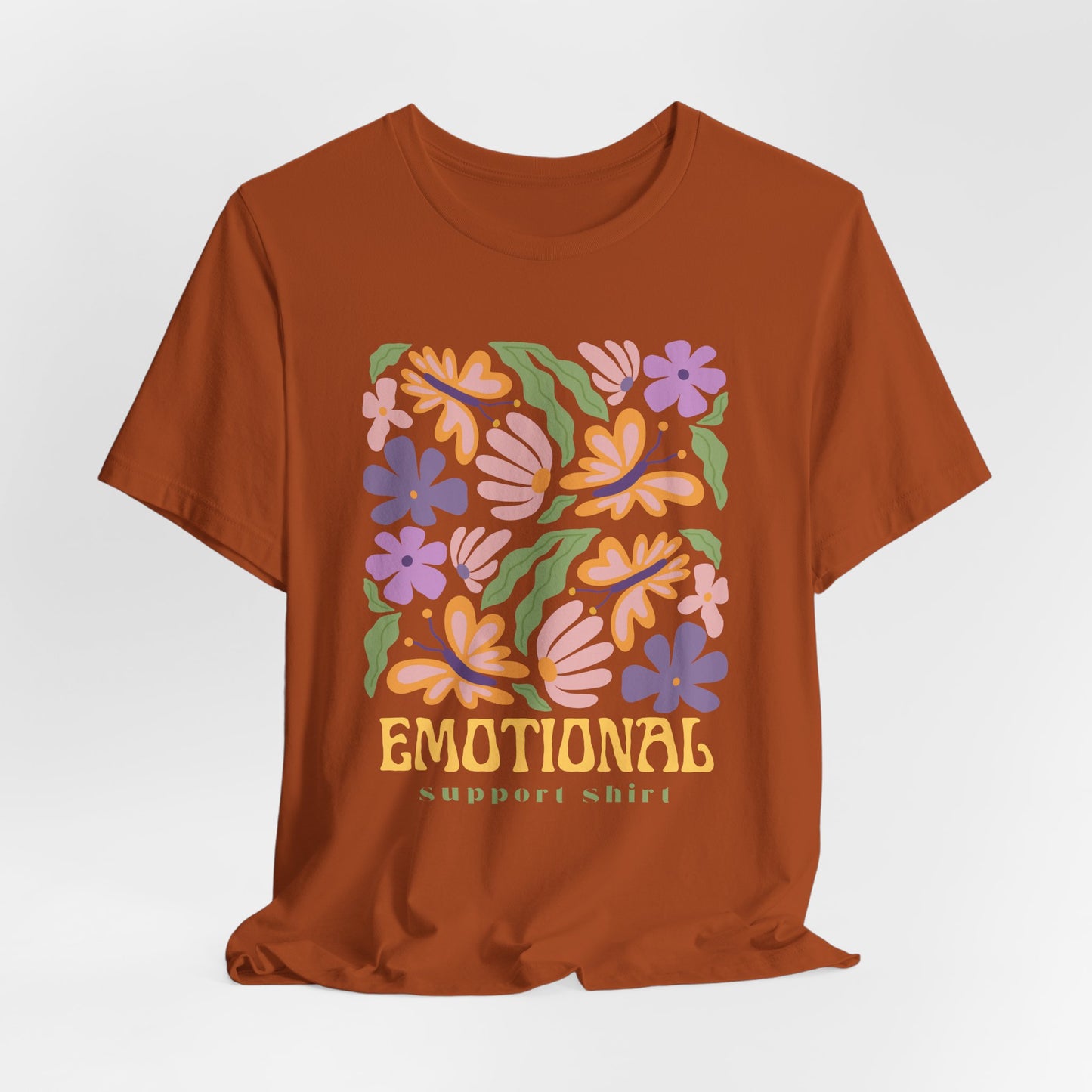 Emotional Support Shirt (Floral) | T Shirt