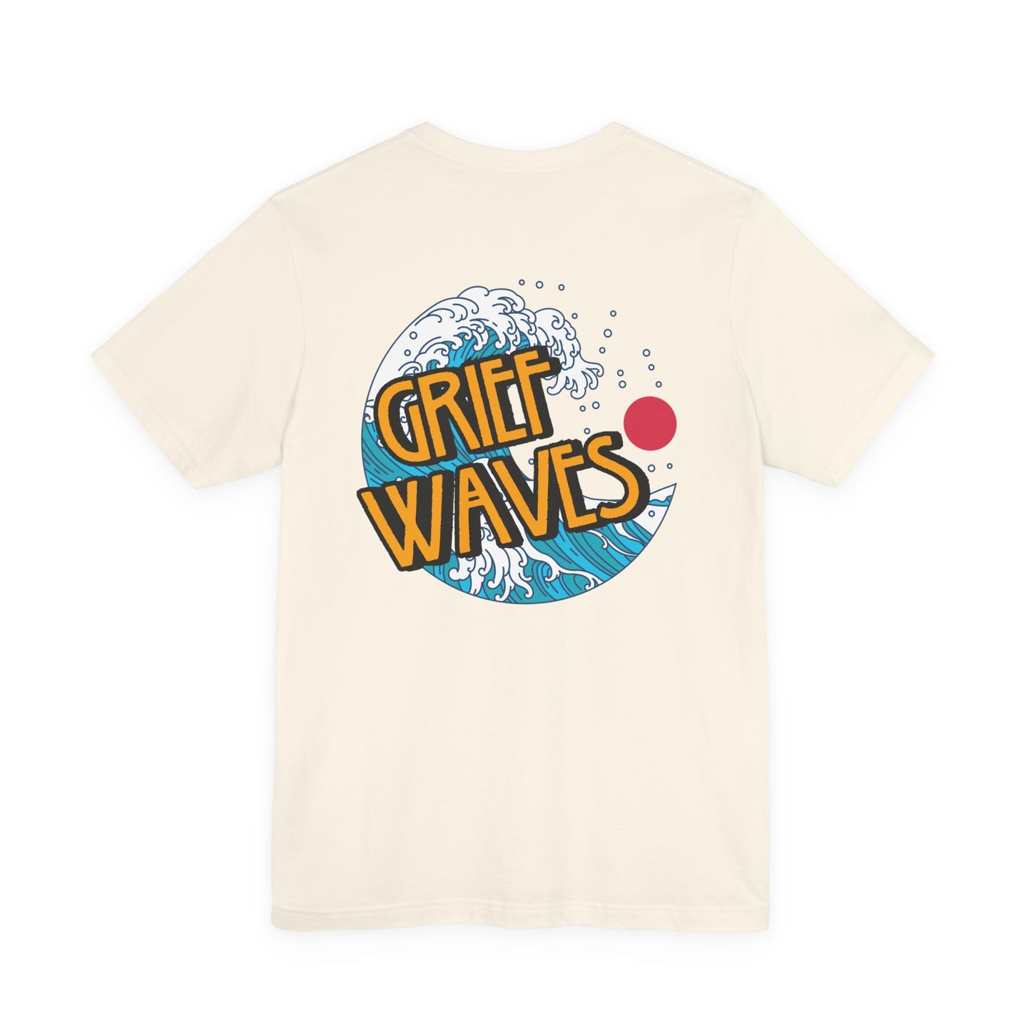 Grief Waves | (Front & Back) T Shirt