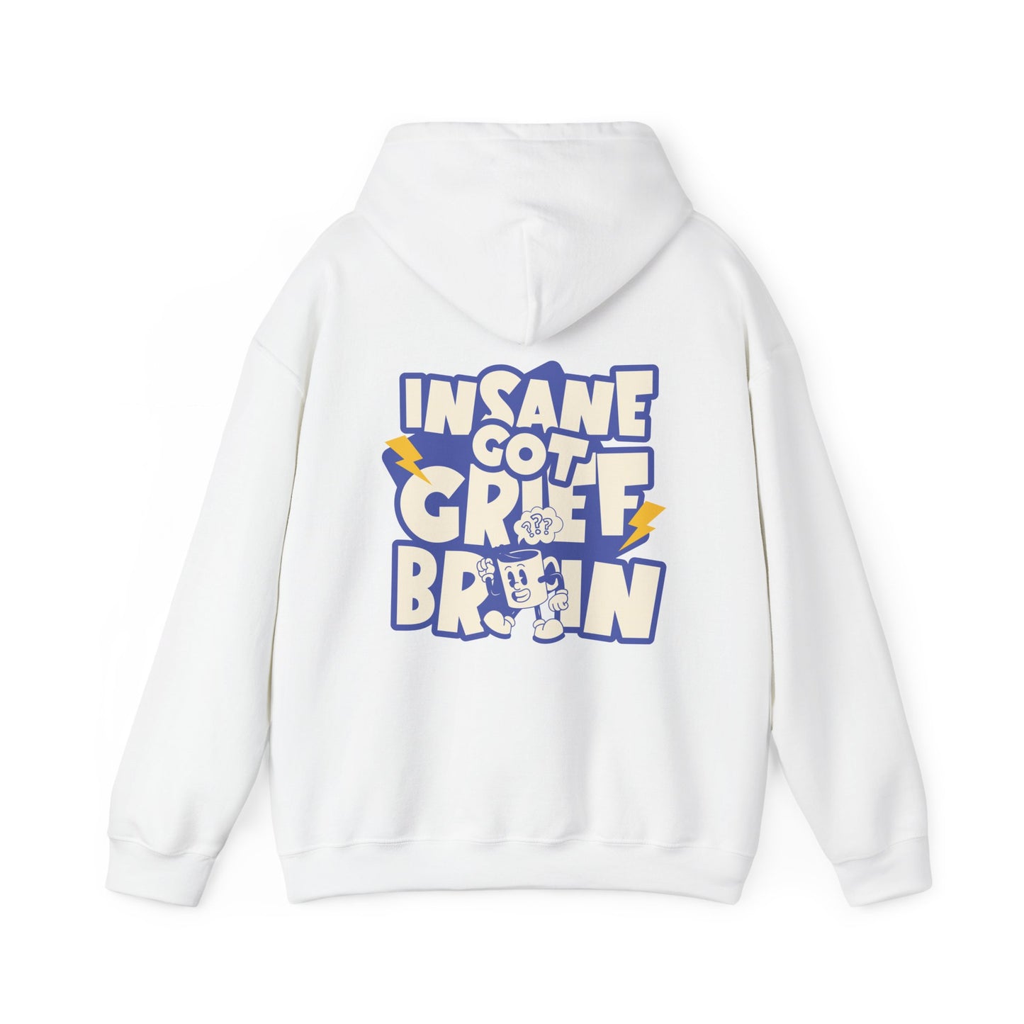 Grief Brain (Blue Text) |  Hoodie