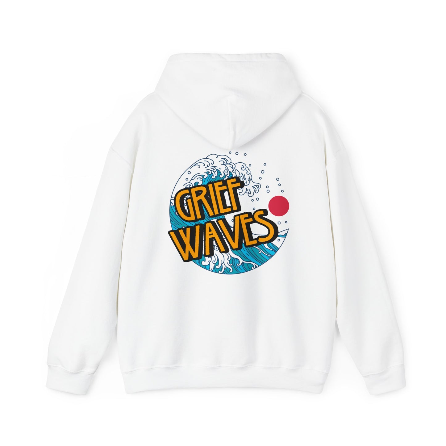 Grief Waves | Front & Back Hoodie