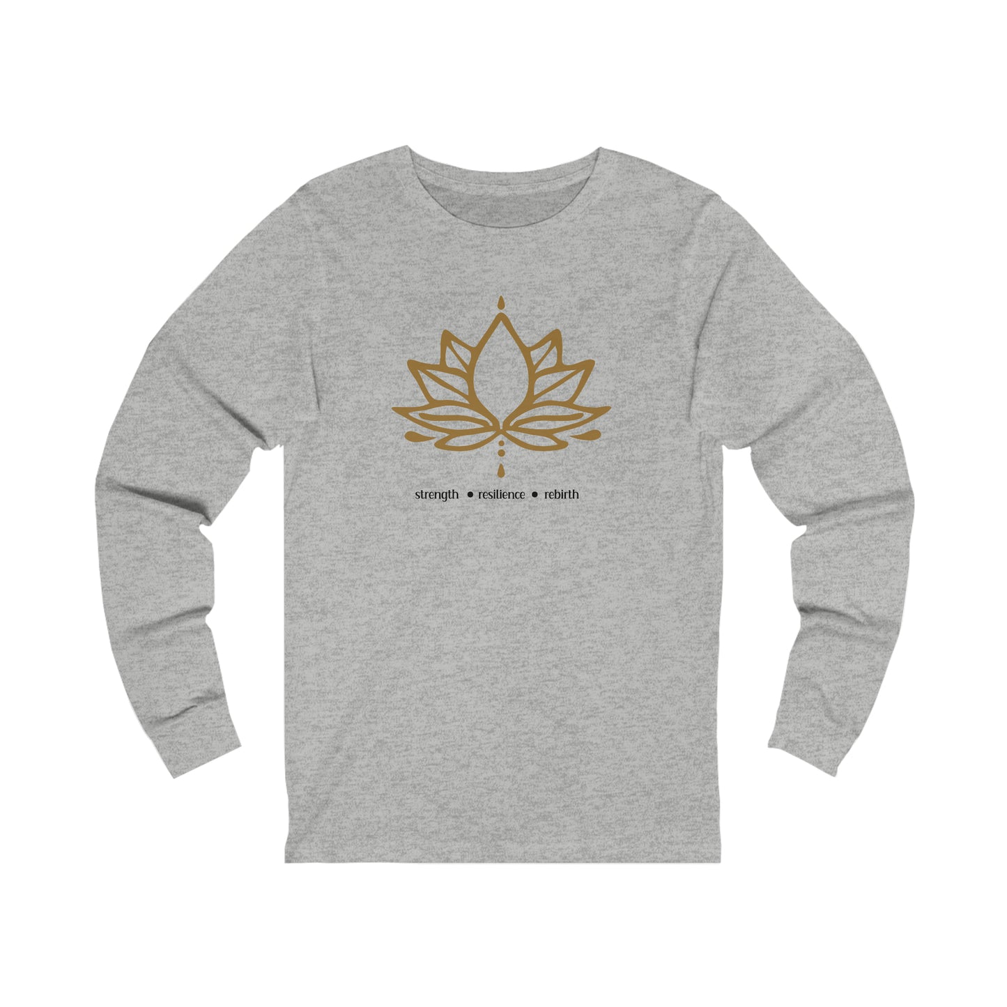 Lotus Flower (Strength, Resilience, Rebirth) | Long Sleeve