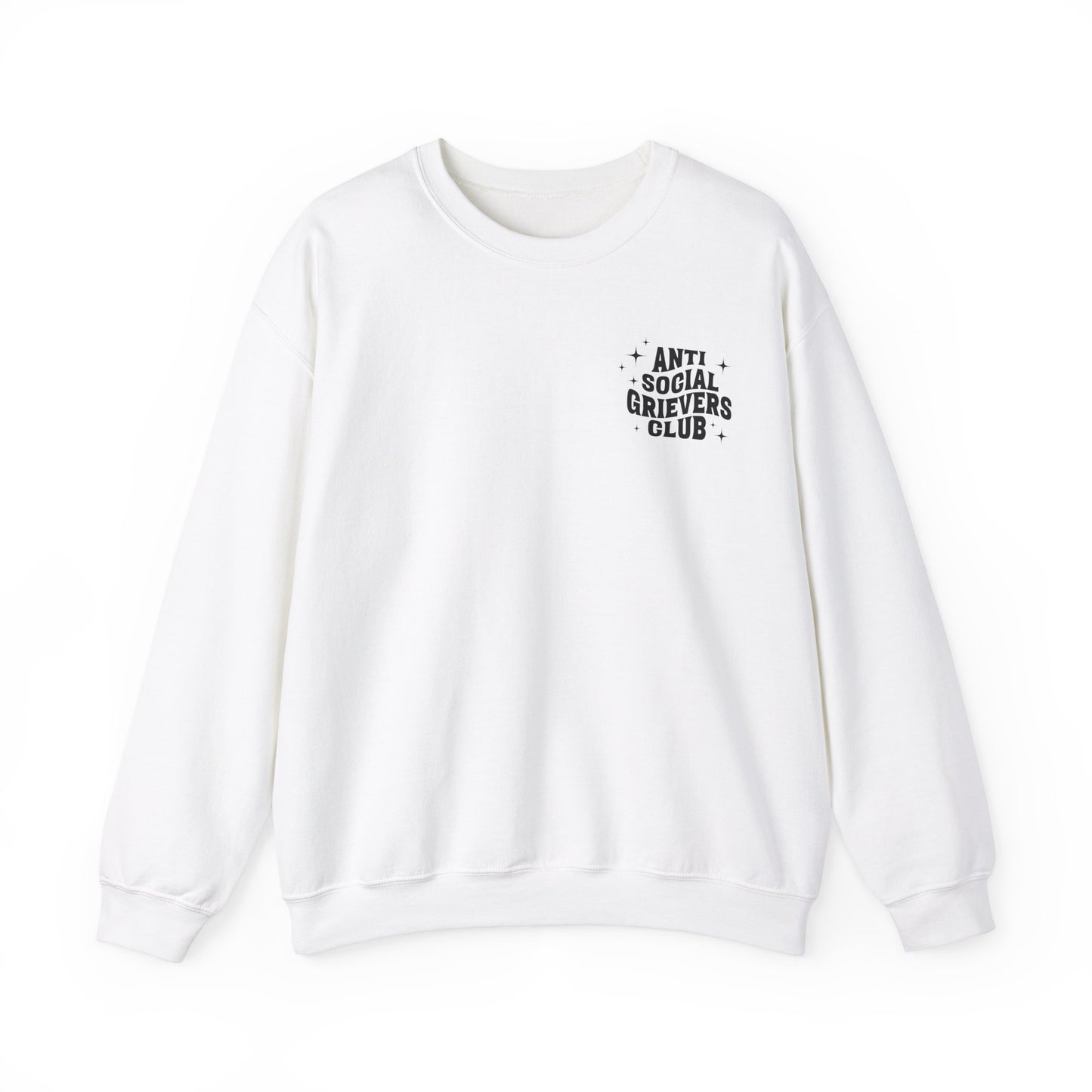 Anti Social Grievers Club | (Front & Back) Crewneck