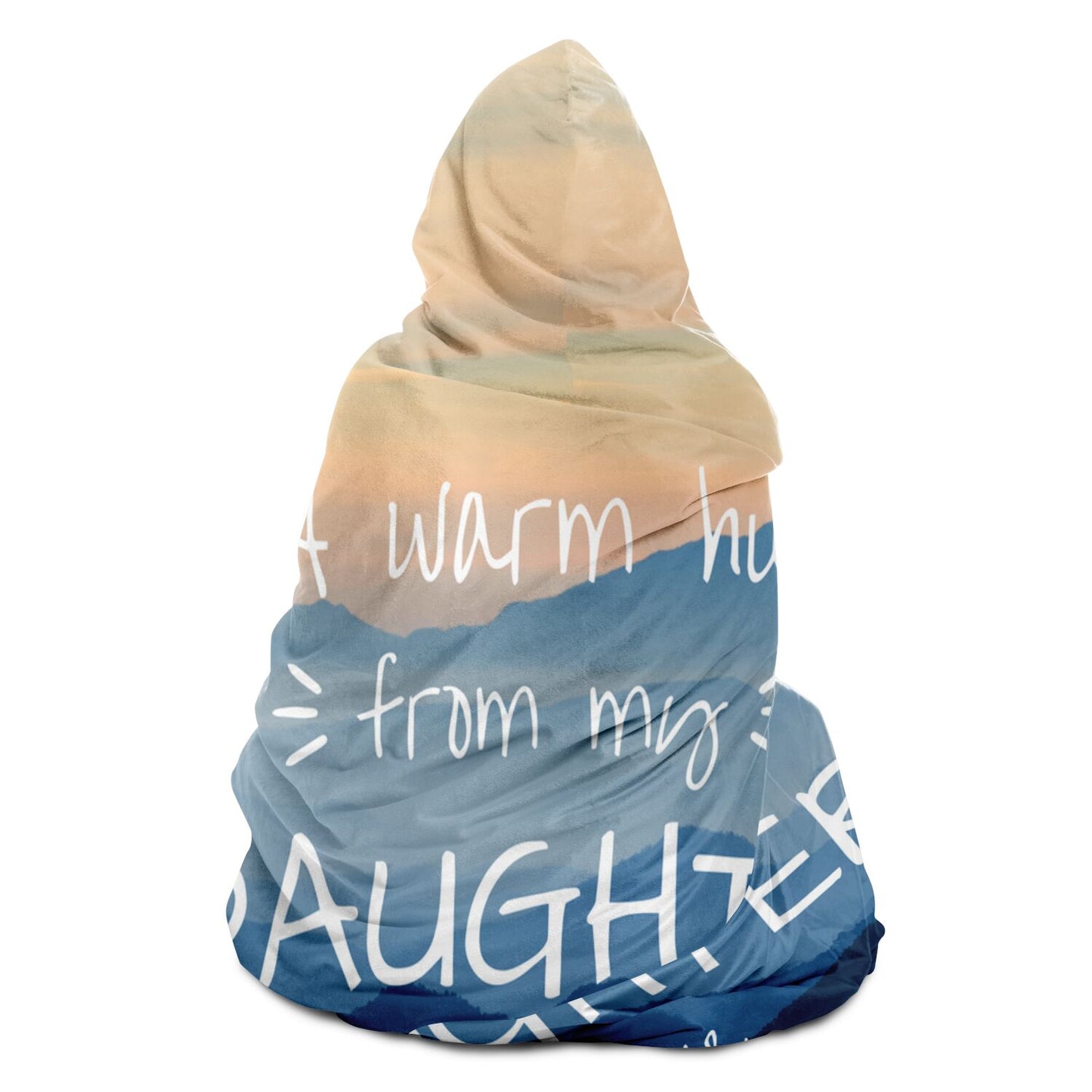 A Warm Hug (Daughter) | Hooded Blanket