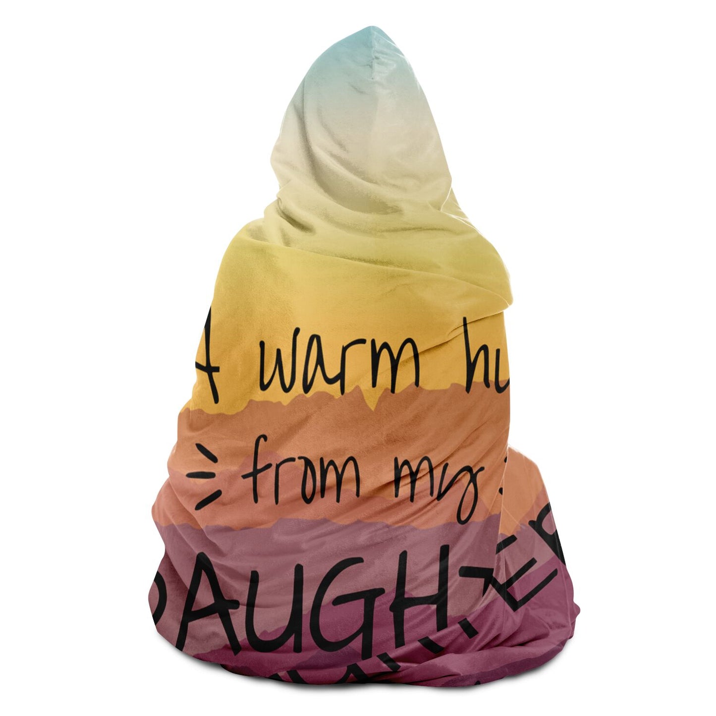 A Warm Hug (Daughter) | Hooded Blanket