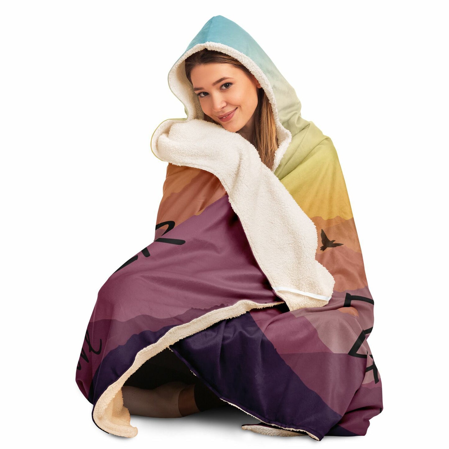 A Warm Hug (Daughter) | Hooded Blanket