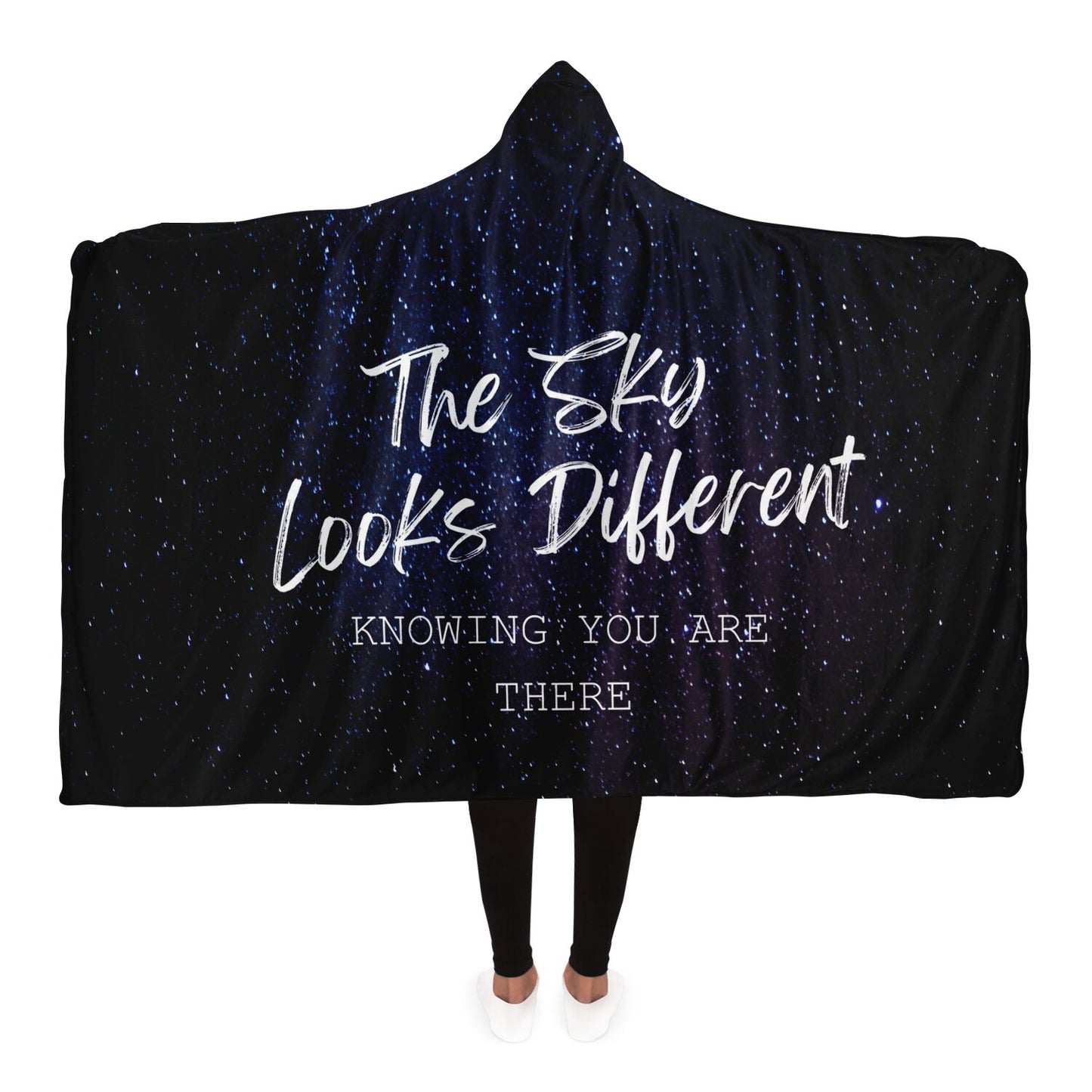 The Sky Looks Different | Hooded Blanket