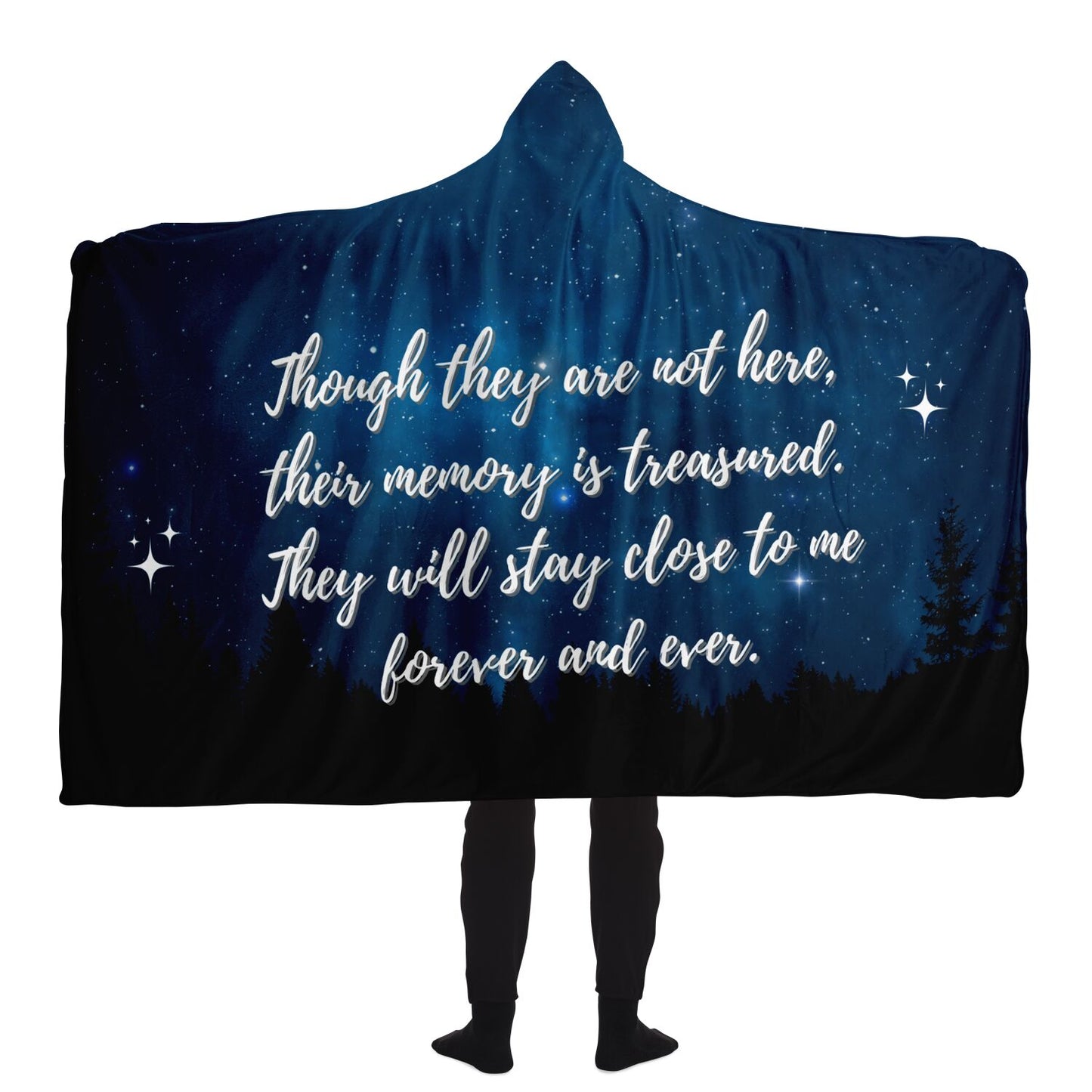 Stay Close To Me | Hooded Blanket