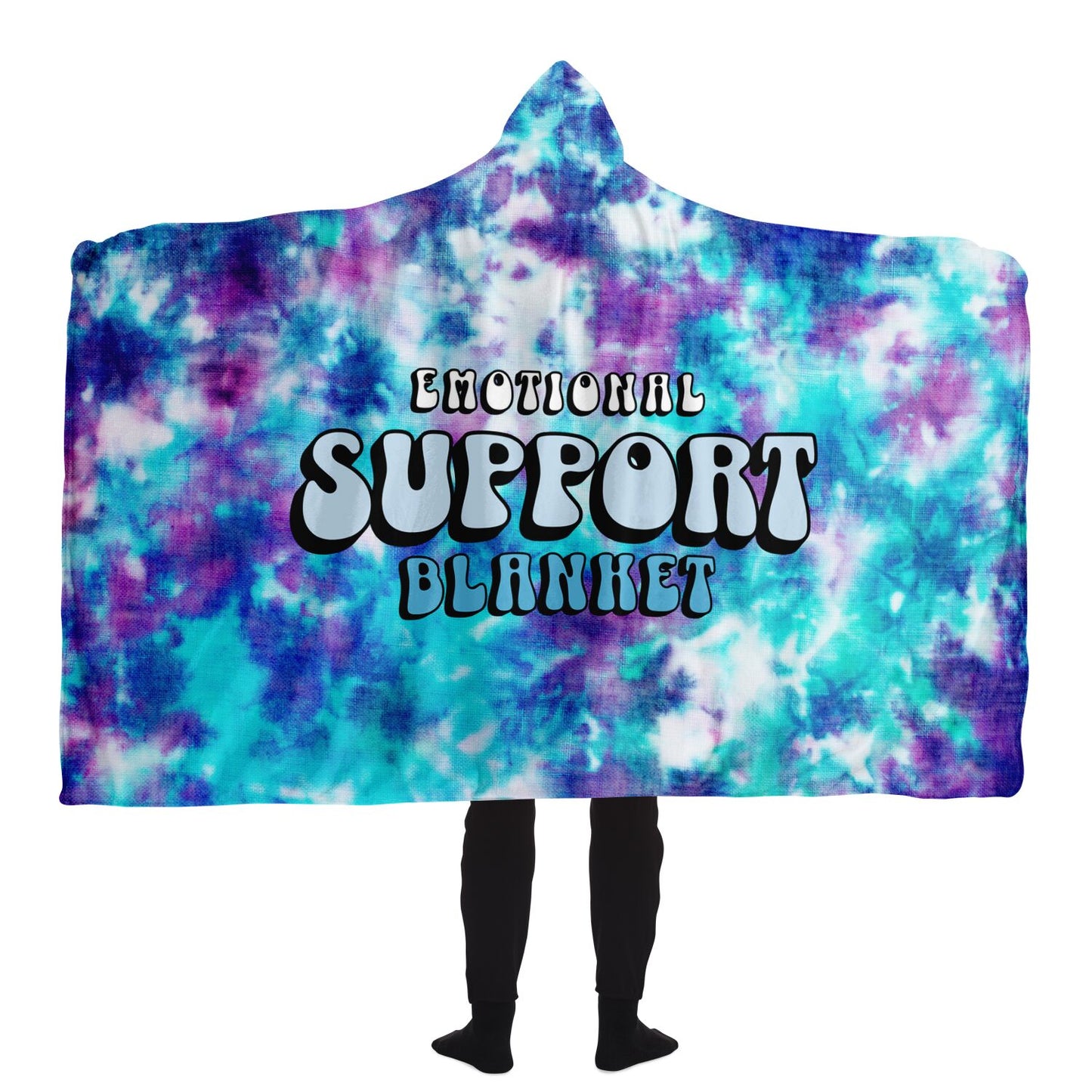 Emotional Support Blanket | Hooded Blanket