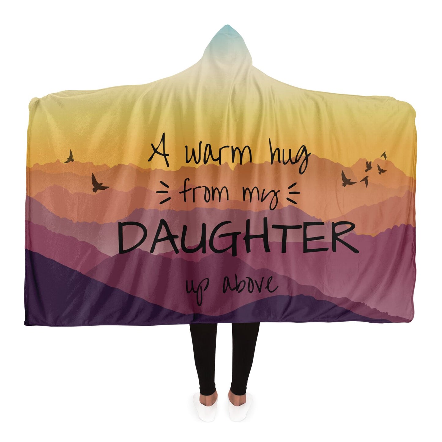 A Warm Hug (Daughter) | Hooded Blanket